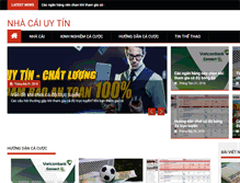 Tablet Screenshot of nhacaibongdauytin.com